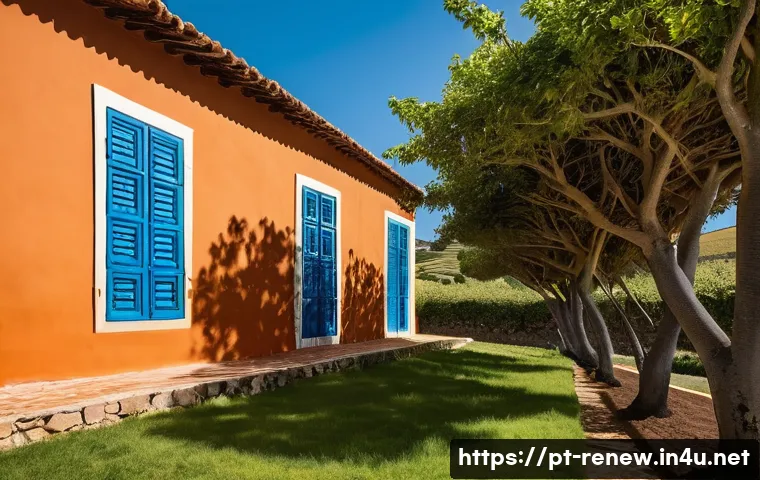 신재생에너지발전설비 실무에서 흔한 실수 - **Prompt:** A picturesque, traditional Portuguese house with vibrant terracotta roof tiles, nestled ...